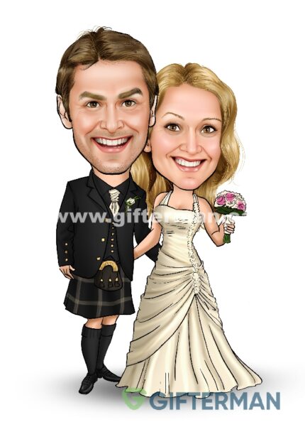 Wedding Caricature - GM103