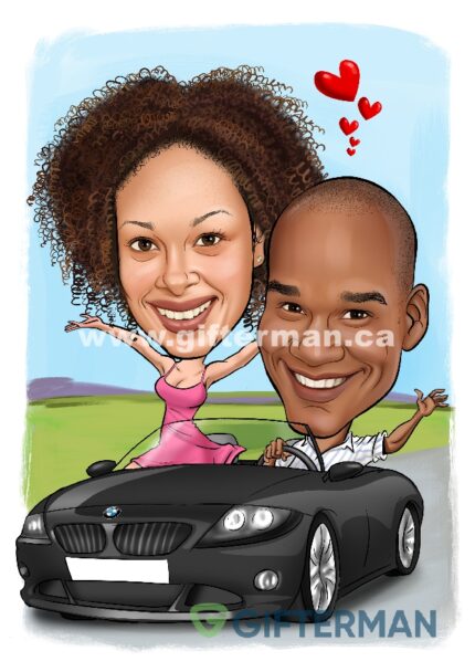 Couple Caricature - GM110