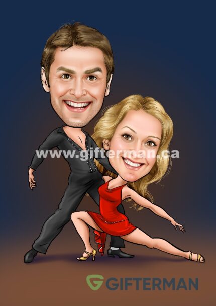 Couple Caricature - GM123